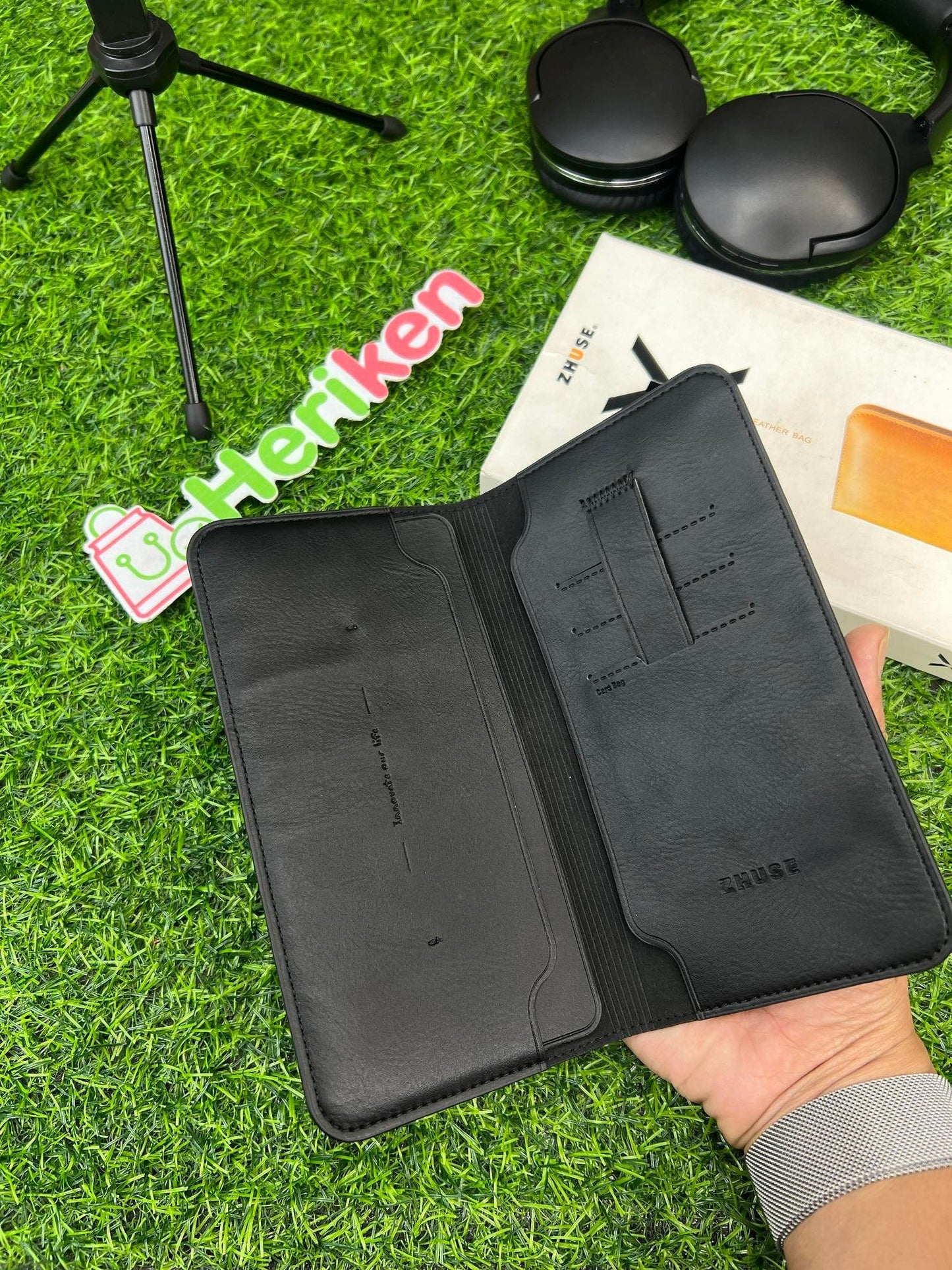 Heriken X Series Genuine Leather Long Wallet