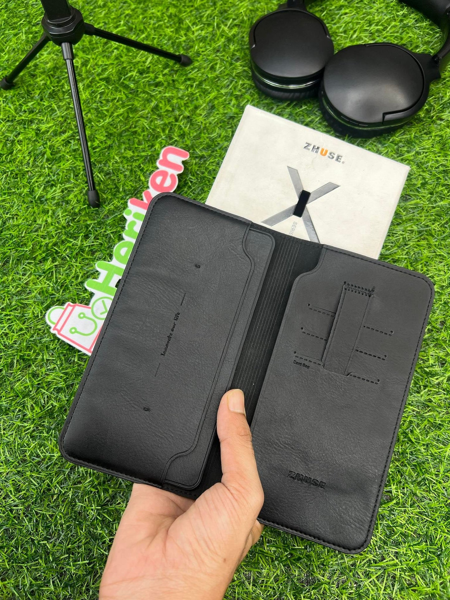 Heriken X Series Genuine Leather Long Wallet