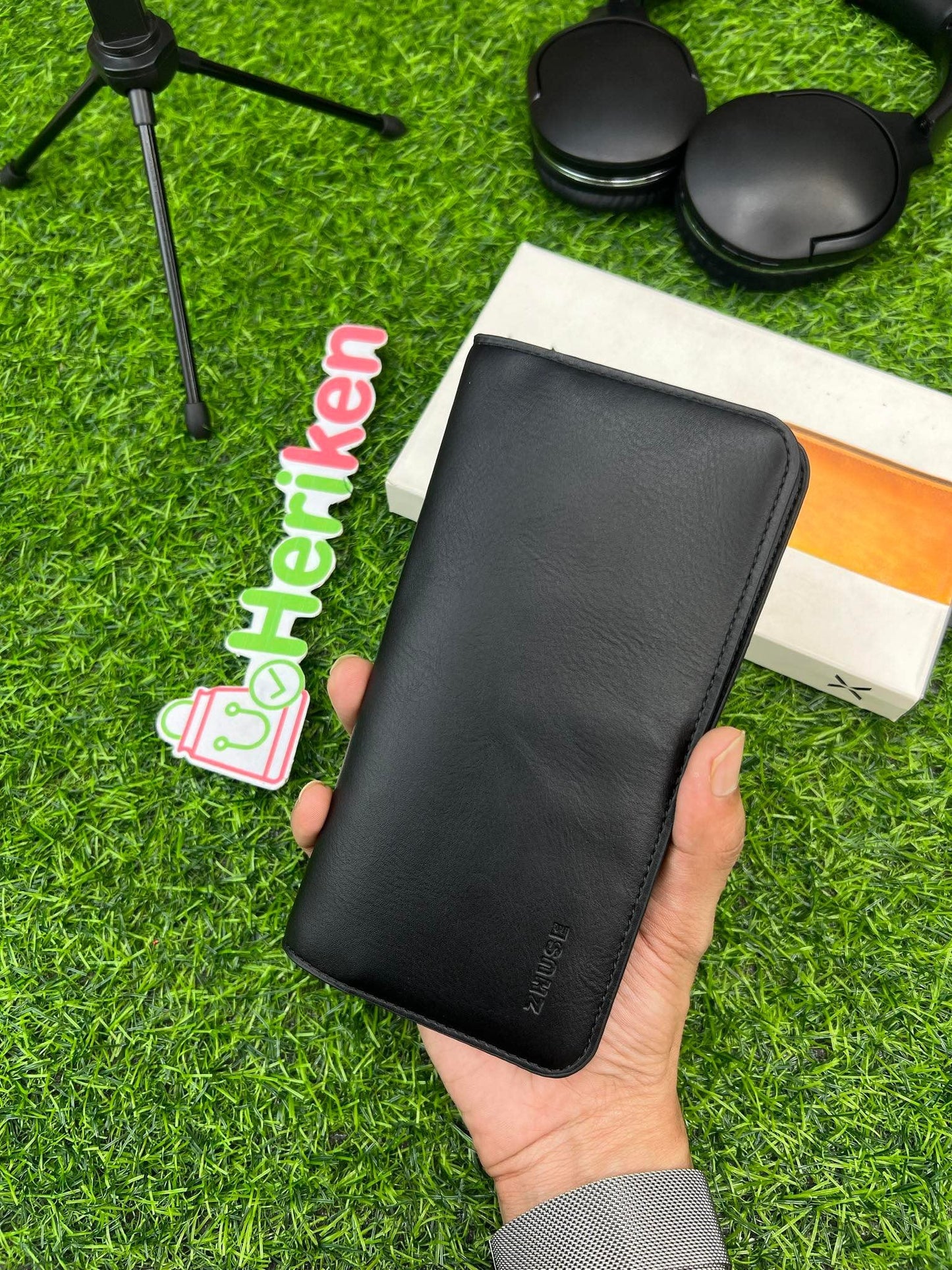 Heriken X Series Genuine Leather Long Wallet