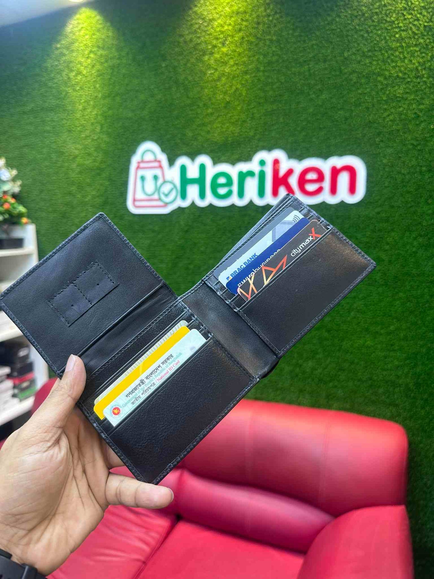 Genuine Leather Men's Formal Wallet