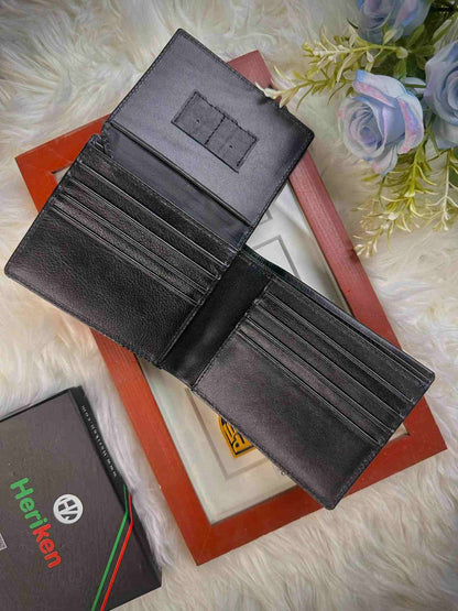 Genuine Leather Men's Formal Wallet
